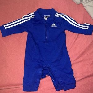 Baby adidas onesie